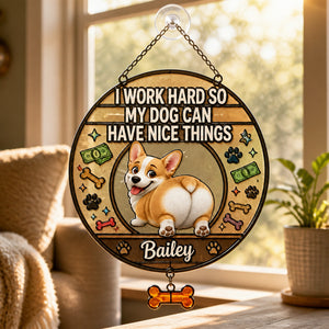 I Work Hard So My Dog Can Have Nice Things – Custom Pet Cartoon Leather Journal - Personalized 1 Layered Suncatcher with Charm 77f26f98-ce33-4754-a5d4-394dceac7a01.jpg