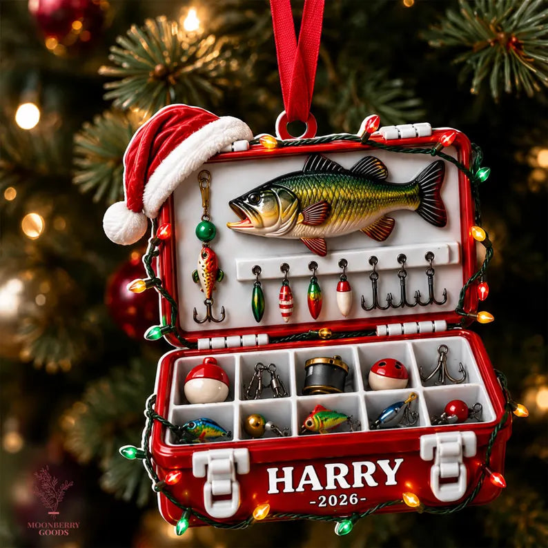 Personalized Fishing Tackle Box 3D Relief Gift, Fisherman Ornament, Dad Fishing Ornament,Fishing Man Gifts, Fishmas Christmas,Fishing Lovers 7827af88-6cd3-4b6f-a4fd-6ba2461d4fdc-ghnfthr-1-.webp