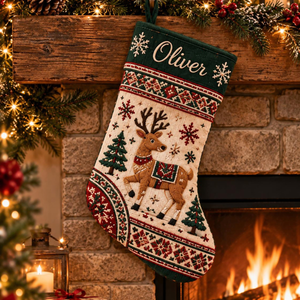 Personalized Christmas Stocking, Custom Name Printed Holiday Sock, Reindeer Santa Snowman Family Mantel Decor, Xmas Keepsake Gift 783b12c0-8cc1-4abd-ab4b-0674e770b156-2.png