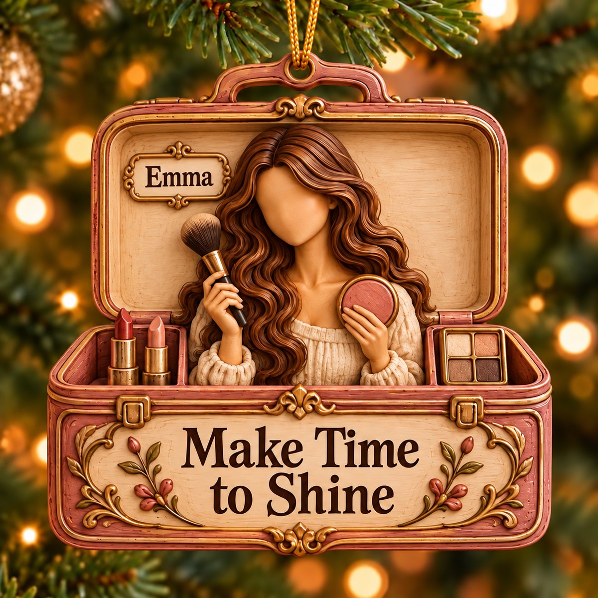Personalized Makeup Lover Christmas Ornament – Custom Name Beauty Case Keepsake, Make Time to Shine Gift for Her 784049d0-005c-4158-9d6e-88c74803e3ae-Image-Sep-28-2026-11_57_42-AM.png