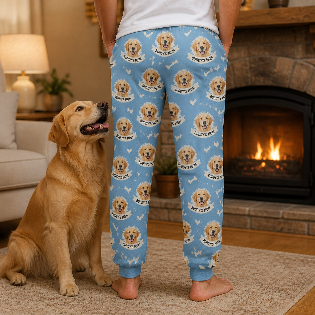Custom Dog Photo Mom/Dad Sweatpants – Badge Pattern - Personalized Sweatpants 78481e3e-1e6c-4064-b446-1a390b71fe8b.jpg