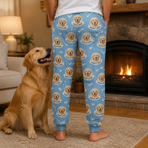 Custom Dog Photo Mom/Dad Sweatpants – Badge Pattern - Personalized Sweatpants 78481e3e-1e6c-4064-b446-1a390b71fe8b.jpg