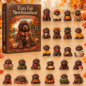 Cozy Fall Newfoundland Advent Calendar 2026 - 24-Day Festive Countdown, Acrylic Charms Blind Box - Gift For Newfoundland Lovers 784c824d-10a9-46d1-bbc3-05c85d9f5632-newfoundland-box-charms.png