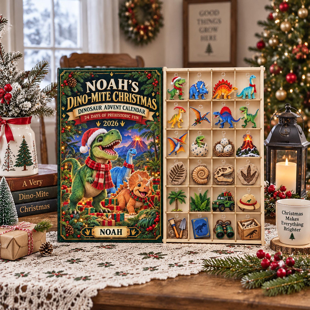 Personalized Dinosaur Advent Calendar 2026, Dino Christmas Countdown, 24 Day Acrylic Ornament Set, Kids Dinosaur Xmas Gift, Dino Lover Gift 78508b5c-2d84-456c-8c81-56aaf97567f0-il_fullxfull.8603105102_j9rh.jpg