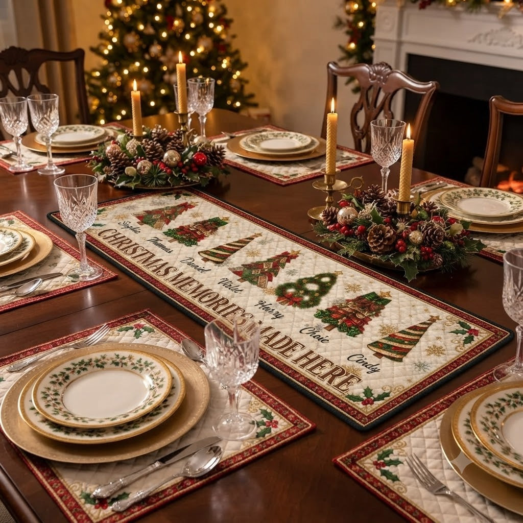 Christmas Crew - Personalized Runner Rug