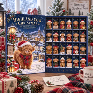 Personalized Highland Cow Advent Calendar, Christmas Countdown Box, 24 Mini Cow Figures, Family Holiday Keepsake, Kids Collector GIFT 2026 785a491b-9a97-4abc-99a8-671d89f2c303-gffh-3-.webp