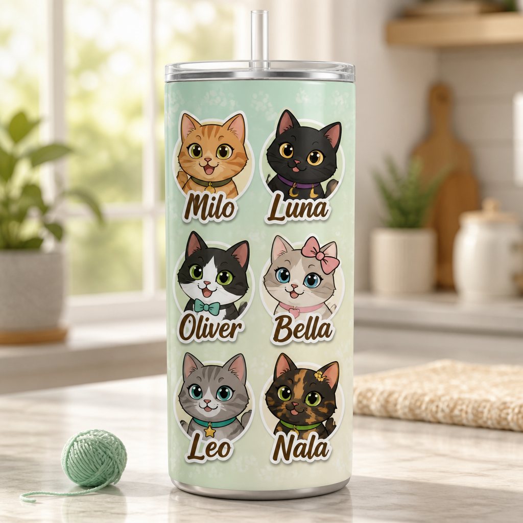 Chibi Cat Portraits & Names Tumbler - Personalized Tumbler 7875fb7e-f94e-4a76-a86e-fec0e78cada9.png