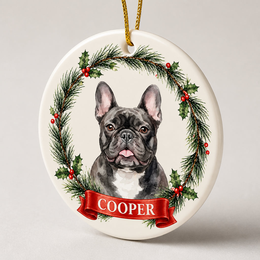 Custom Pet Portrait Christmas Ornament – Watercolor Snowflake Wreath with Name - Personalized Ornament 787bdeb3-f82b-49b6-b4d6-c1b2542b5475.jpg