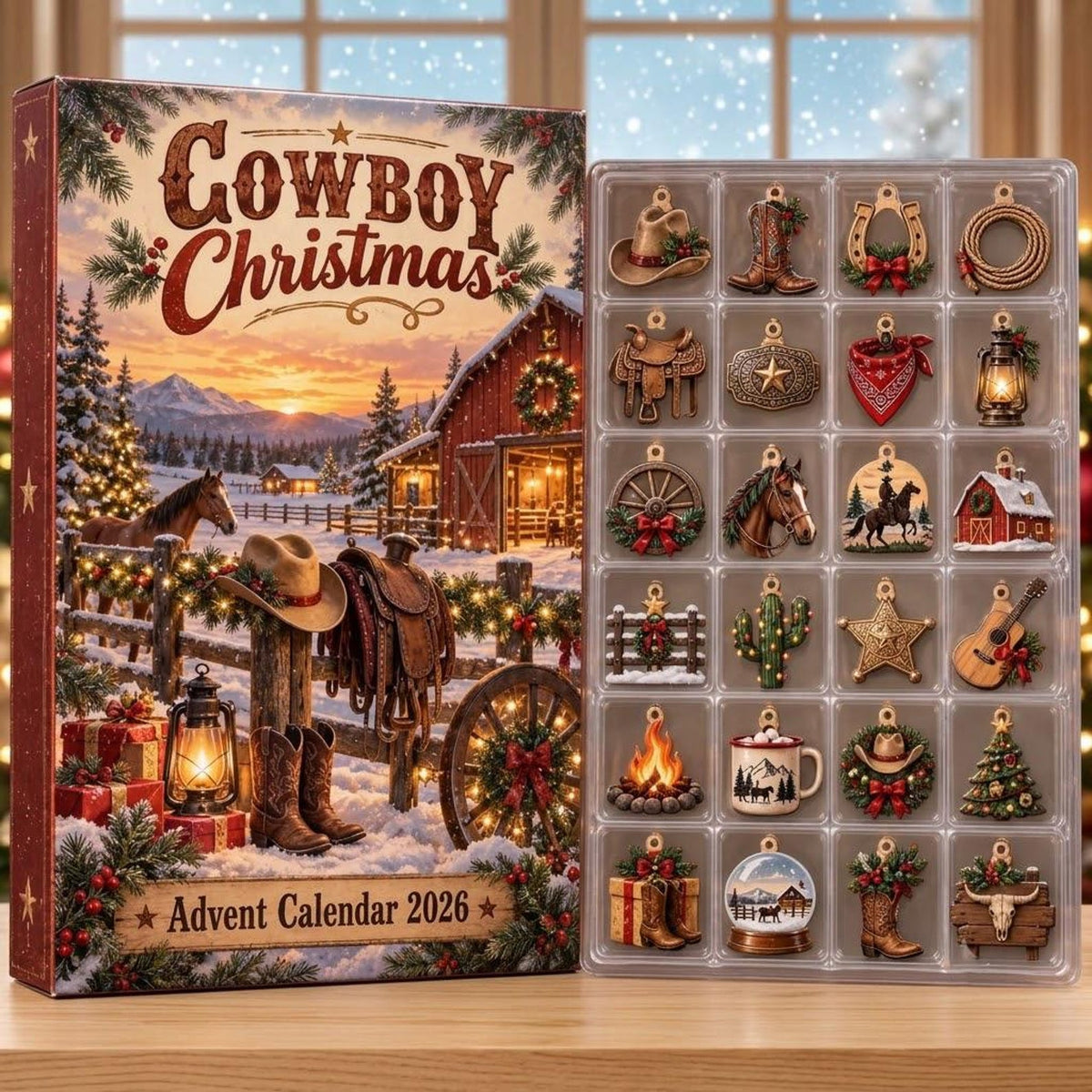 Personalized Cowboy Christmas Advent Calendar 2026, Western Holiday Countdown, Rustic Ranch Gift, Custom Name Christmas Box Ngoc Anh Ho Thi 78a71137-19f0-476a-92f4-a66ea2b2516f-il_1588xN.8509591442_phsk.jpg