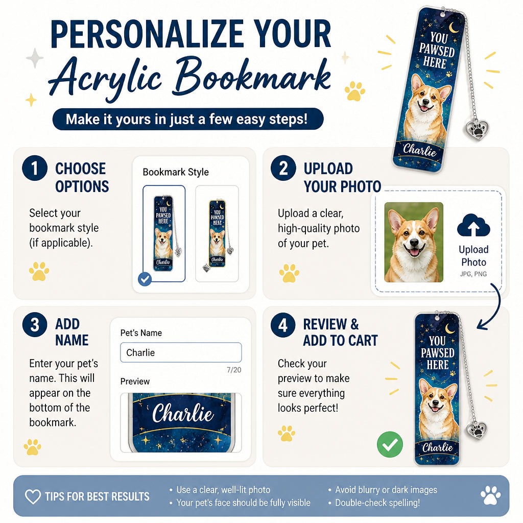 You Pawsed Here — Custom Pet Portrait Bookmark - Personalized Acrylic Bookmark 78bb73f3-d7fd-453a-affc-46b6b97e5cc1.jpg