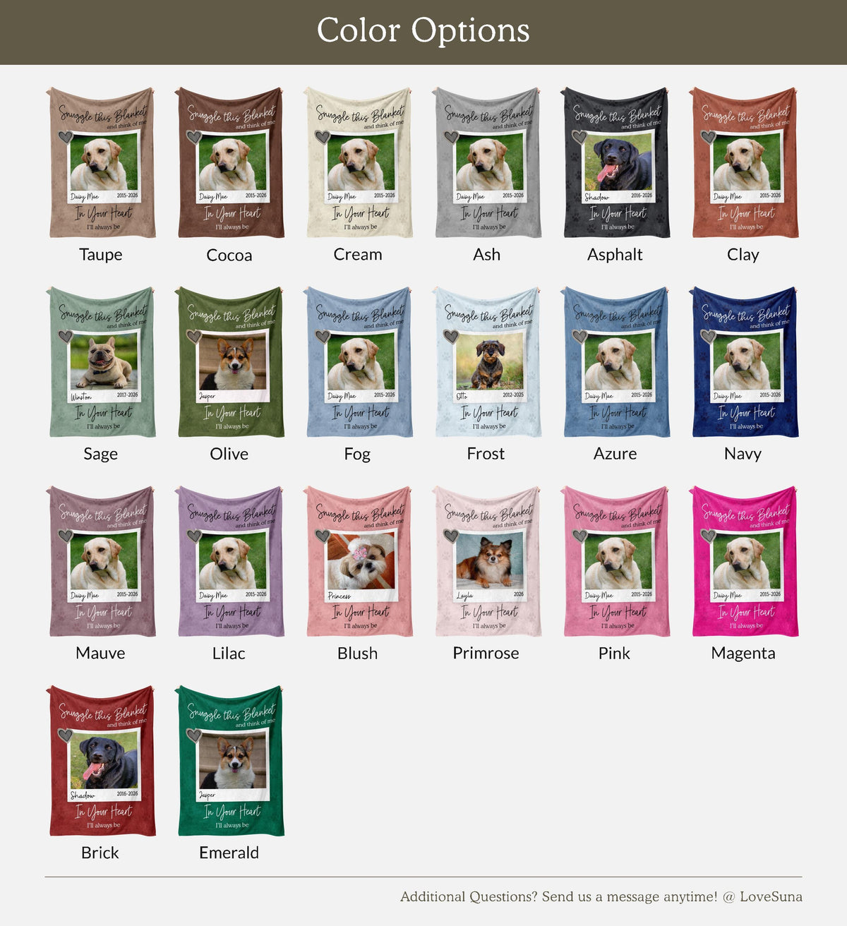 Personalized Dog Memorial Photo Blanket, Custom Pet Loss Keepsake, Pet Memory Gift, In Loving Memory Blanket 78cf85e3-3032-4026-80e0-5ef5e3591192-il_fullxfull.8393643410_cjwd.jpg
