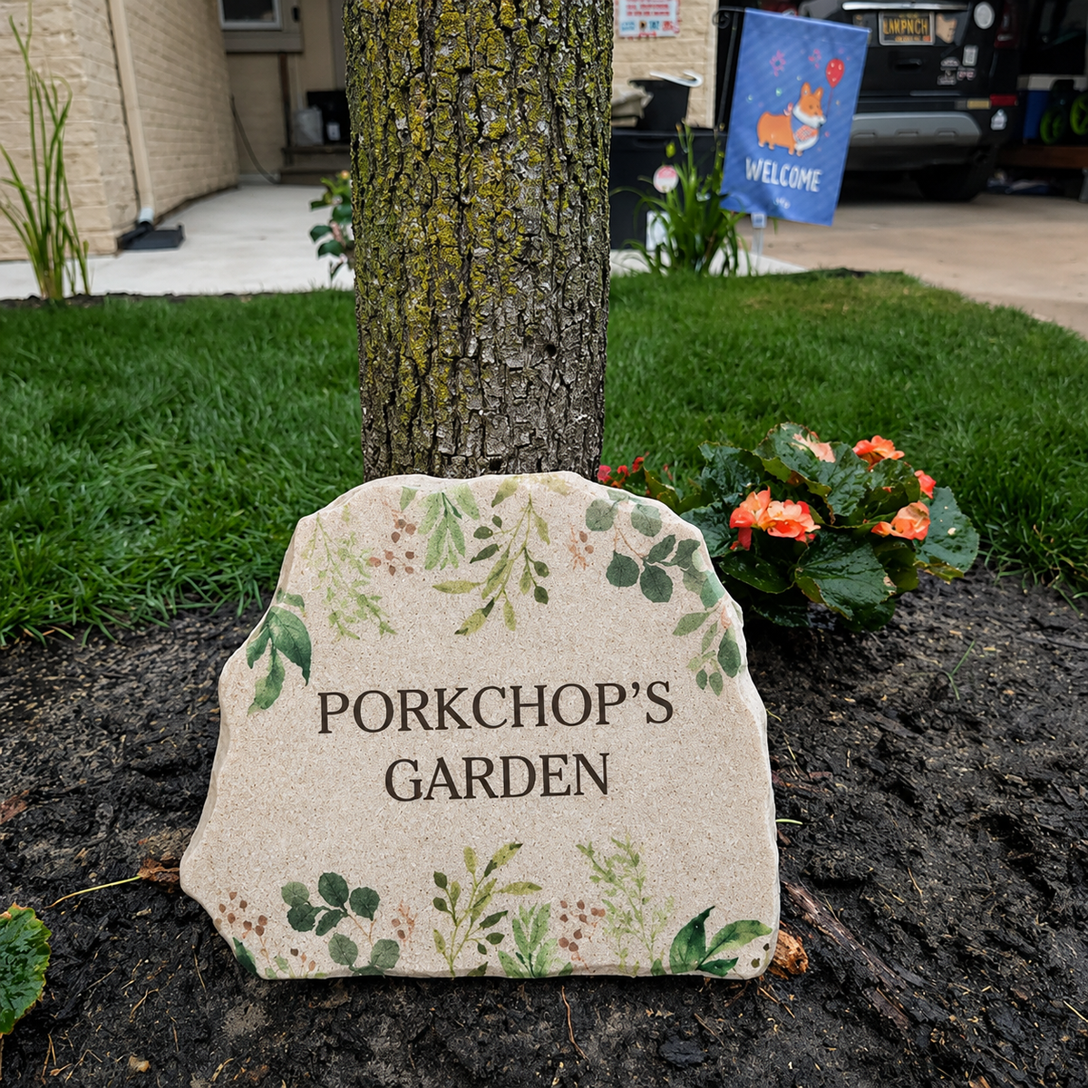 Laurel Message Personalized Standing Garden Stone, Outdoor Decor, Personalized Home Decor 78e1e05f-f3bc-4b9c-a253-29bc38f75f19-f6a0a9e6-54e2-4666-b4cf-218f64cfc391.png