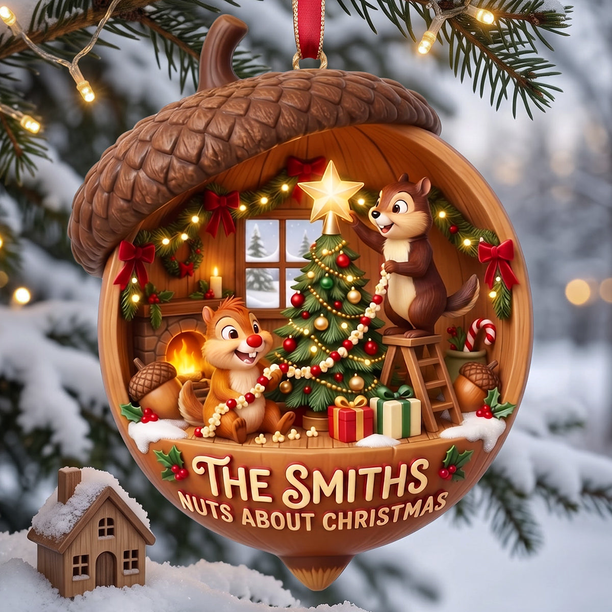 Chipmunks Couple Ornament - Personalized Gifts For Family Christmas Ornament 78e3f57a-8dc6-41eb-bbe4-c2422df0d7b0-3_fcf0bd43-e230-4829-9733-ab9321f50f23_5000x.jpg