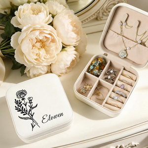 Personalized travel jewelry box, small square earring organizer, bridesmaid gifts box for sister, friend 78e6f7f4-b8ac-406b-a016-b9c82e9a469e-3.png