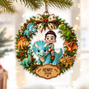 Cute Cartoon Kid With Dinosaur - Personalized Acrylic Ornament - Christmas Gift For Boys, Girls 78ec8968-edc5-4317-816e-18d28f2c9a77-t-i-xu-ng-13-.png
