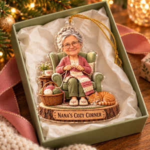 Personalized Knitting Christmas Ornament – Custom Photo & Text, Grandma’s Cozy Corner Ornament, Christmas Gift for Nana & Knitting Lovers 7998a7e5-76c6-4a7b-91ff-c9adcb2296f9-Nana-s-Cozy-Corner-Gift-Ornament-3.png