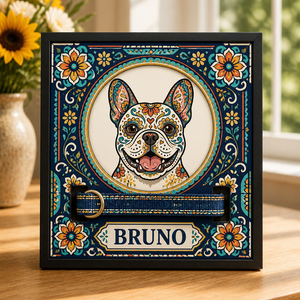 Custom Sugar‑Skull Pet Portrait Collar Frame — Talavera Edition - Personalized Picture Frame 79a32fe0-bdfa-49c3-ad8a-c921ba96409f.png