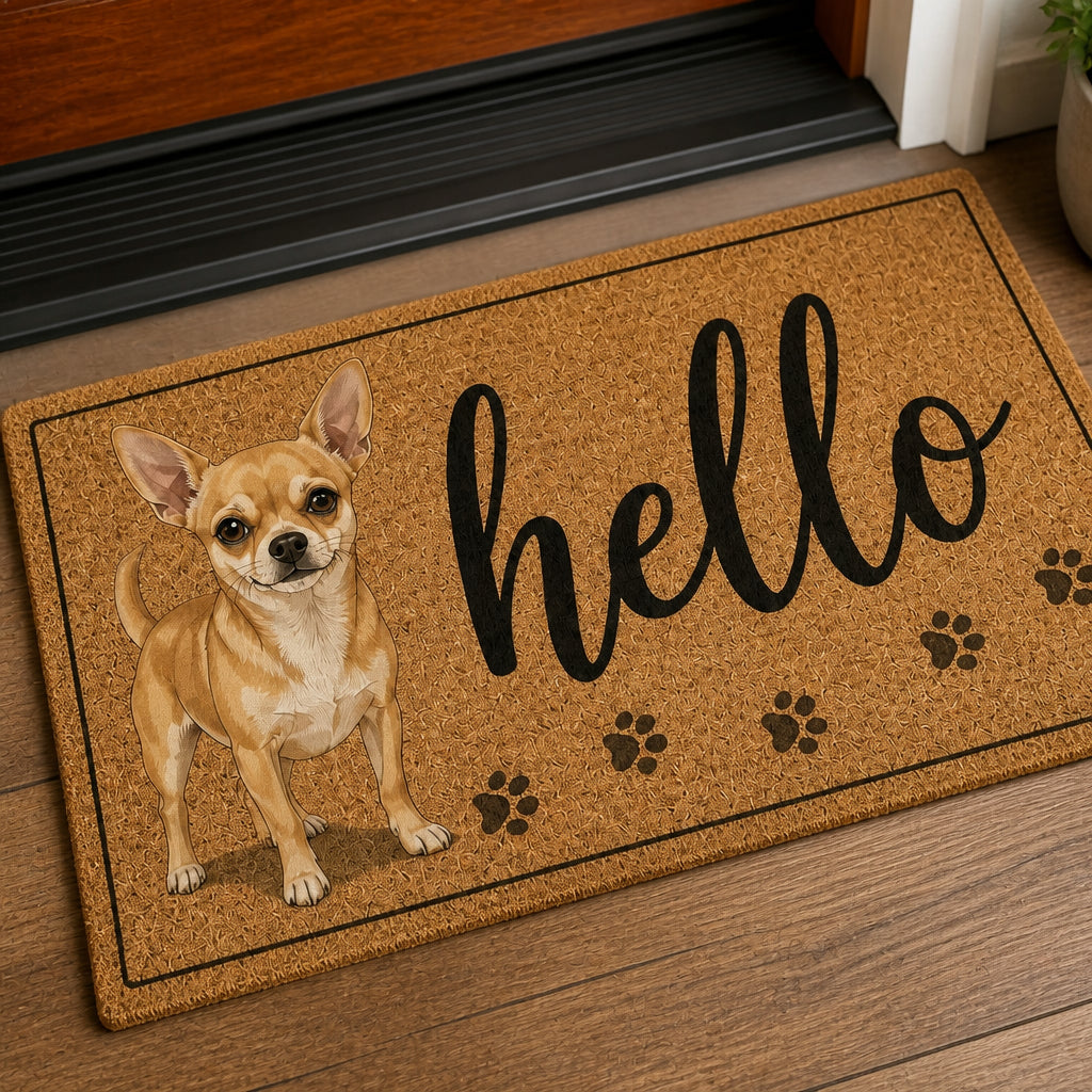 Hello Chihuahua Doormat - Doormat 79adaa14-7db0-4326-9f15-e56a2245e193.jpg