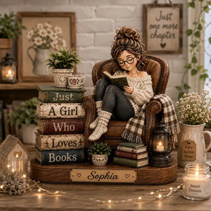 Book Lover Figurine, Reading Girl Statue, Custom Name Decor, Cute Reader Desk Art, Student Present, Daughter GIFT 2026, Coworker Item 79b00751-0dfa-4128-b7a0-031f7d8ac3dd-gfh-13-.webp
