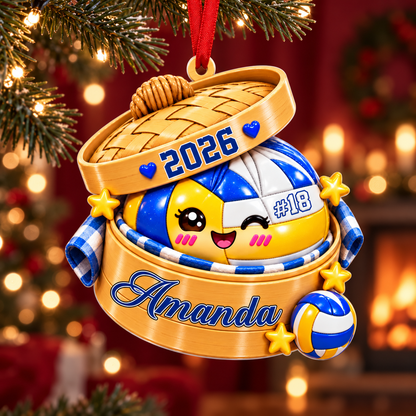 Personalized Volleyball Dumpling 3D Relief Ornament, Squishy 3D Relief Ornament,Custom Name Number Volleyball Player Christmas Gift 79ecb4ee-52b3-49b3-bc67-23349736deeb-804ffa06-356e-4428-a530-a4ec71a99078.png