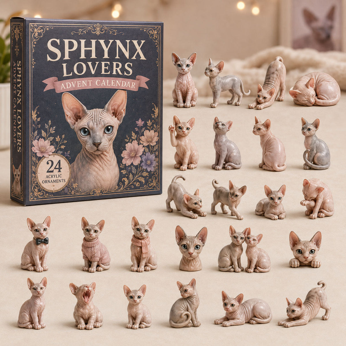 Sphynx Lover Advent Calendar 2026 - 24-Day Festive Countdown, Acrylic Charms Blind Box - Gift For Cat Lovers 79edbfde-4b88-418b-a340-88da15bed45c-sphynx.jpg