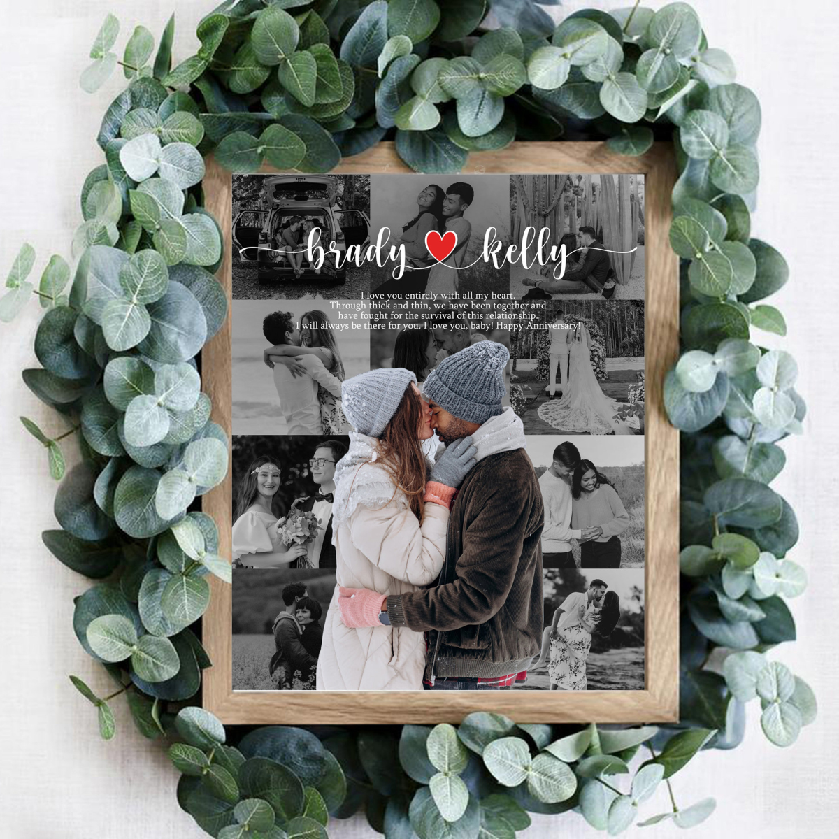 First Anniversary Canvas Wall Art Decor, Best First Anniversary Gifts, First Anniversary, Dating Anniversary, One Year Anniversary Gift