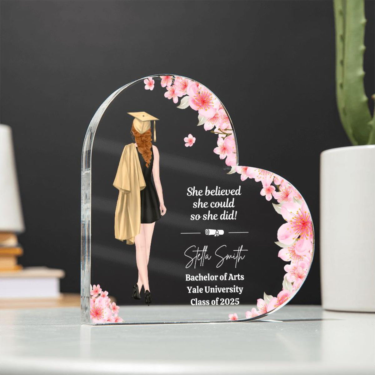 Personalized Graduation Gift for Daughter, Grad Gifts for Her, High school, College Graduation, Masters Degree