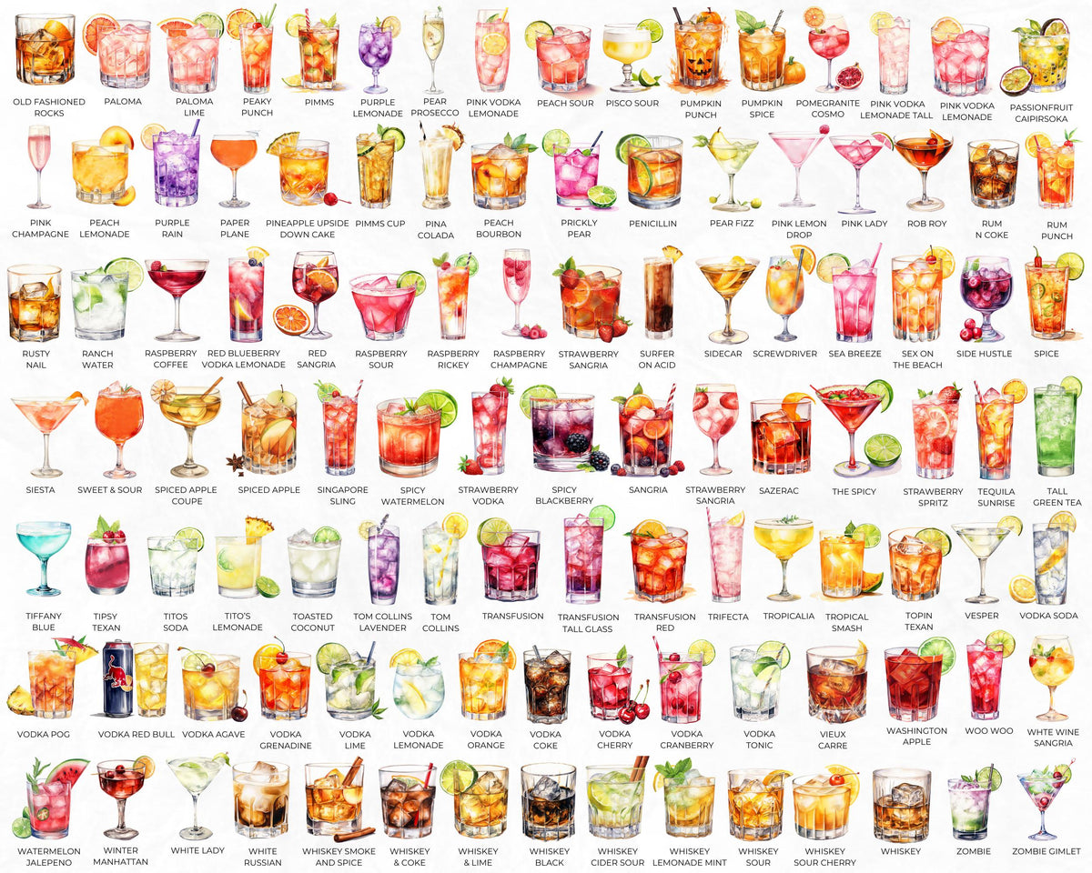 Custom Roommate Drink Print, Roommates as Drinks, Trendy College Apartment Dorm Art, Bar Cart Decor, Cocktail Poster, Personalized Wall Art