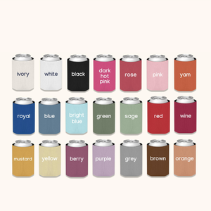 Brews Before I Do Can Cooler, Custom Bachelor Party Favor, Wedding Party Favor