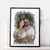 2 year anniversary gift for him, Personalize Second Anniversary Gift for Husband, 2nd Anniversary Gift for Boyfriend, Custom Photo Collage