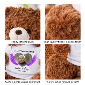 Memorial A Hug From Heaven - Personalized Teddy Bear 7_62668e90-f999-4f90-882e-9955bfb05fb4.png