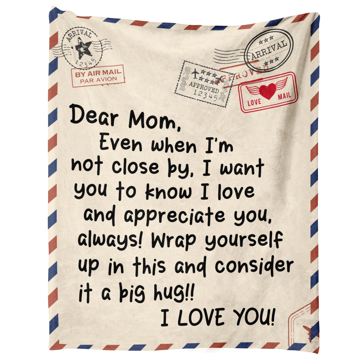 Throw Blankets Anniversary Birthday Gift for Mom from Daughter Son, Dear Mom Blanket for Mother's Day, Super Soft Flannel Throw Blankets for Christmas Mother's Day for Bed Couch