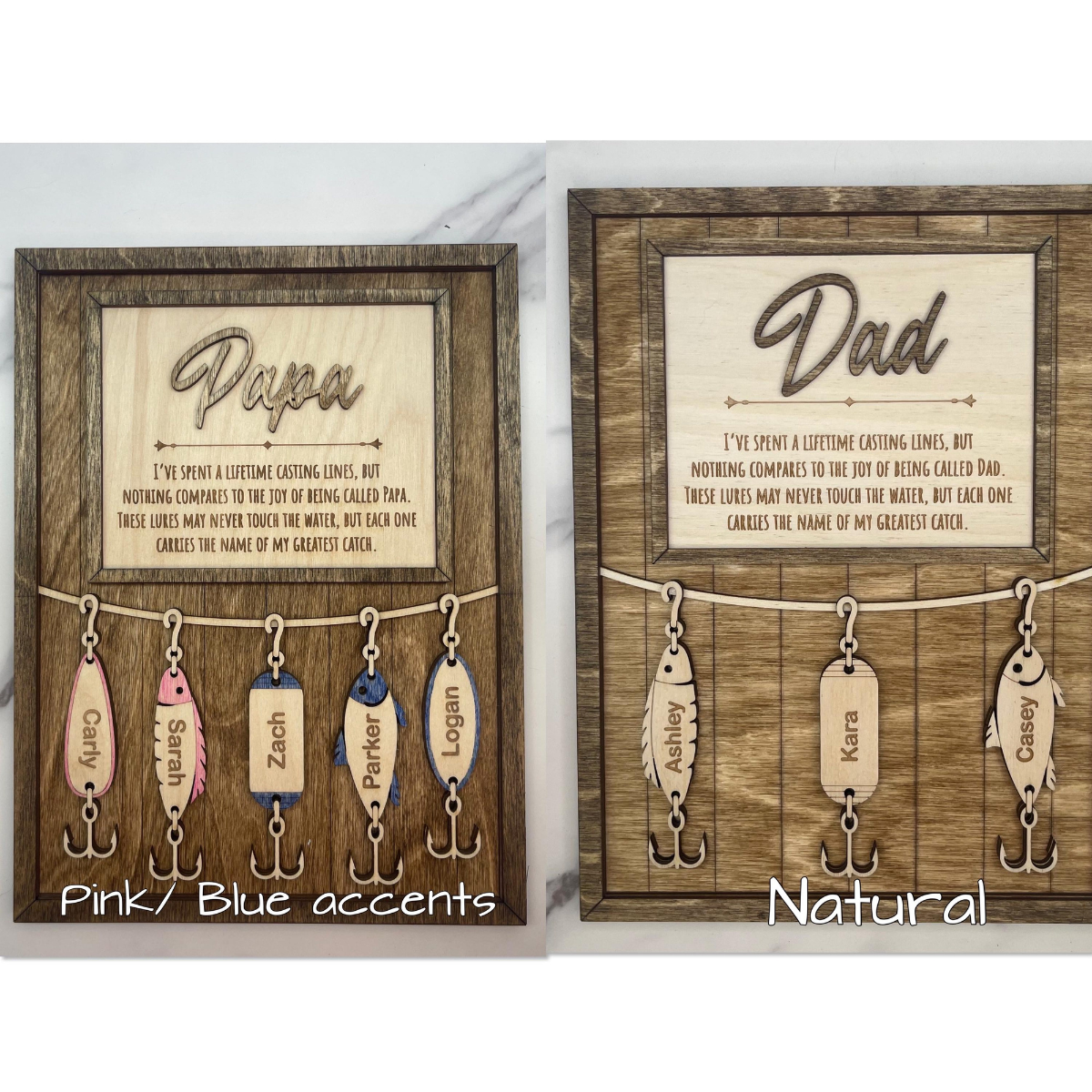 Fishing Dad Gift, Fisherman Gifts, Fishing Grandpa Gift, Father's Day Gift for Dad, Father's Day Personalized gift, Fishing Lures for Dad