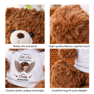 A Warm Hug Memorial - Personalized Memorial Teddy Bear