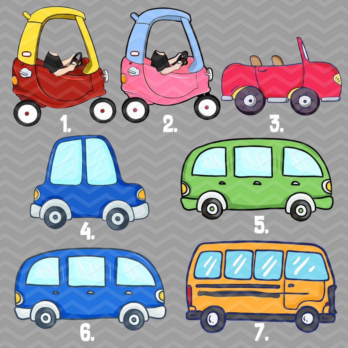 Personalized Mothers Day Gift For Grandma, Custom Kids Face Car Magnet Gift For Grandma, Gift For Mom, Funny Kids Photo Drive Car Magnet