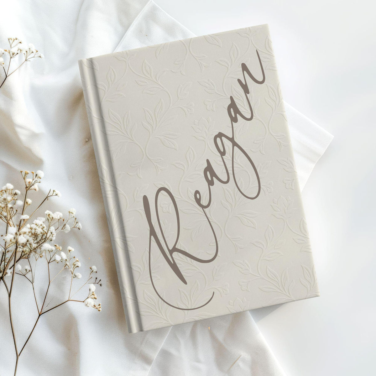 Personalized Bridal Party Gifts, Bridesmaid Gift, Maid of Honor Hardcover Journal, Custom Name Gift for Bridesmaids Proposal Gift from Bride