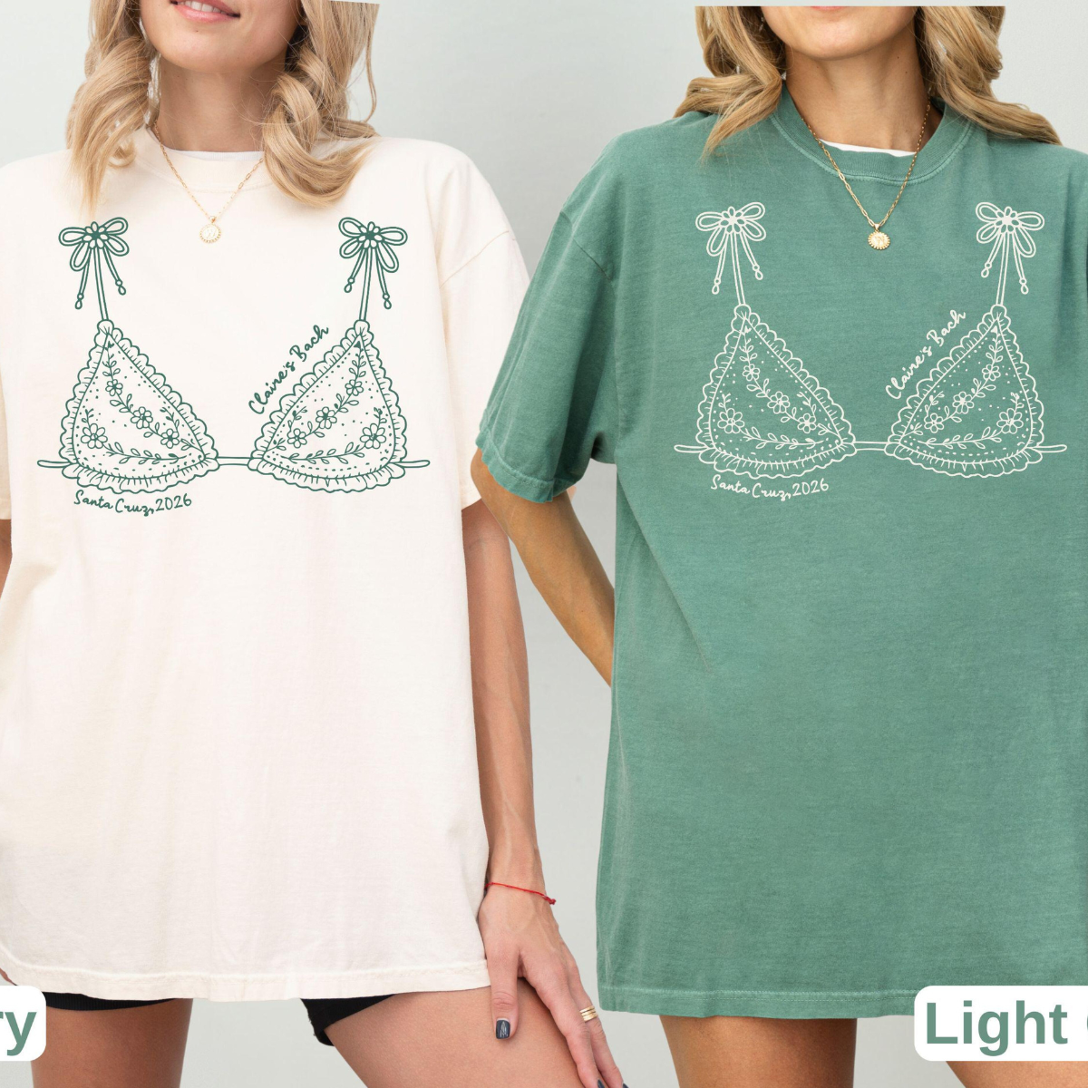 Custom Bikini Bachelorette Shirt, Comfort Colors Beach Bach Tee, Tropical Bridal Party Shirt, Destination Bride Crew Tee