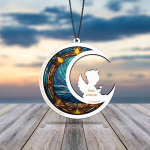 Loss Of Gift Angel Baby - Personalized Suncatcher Ornament - Memorial Gift