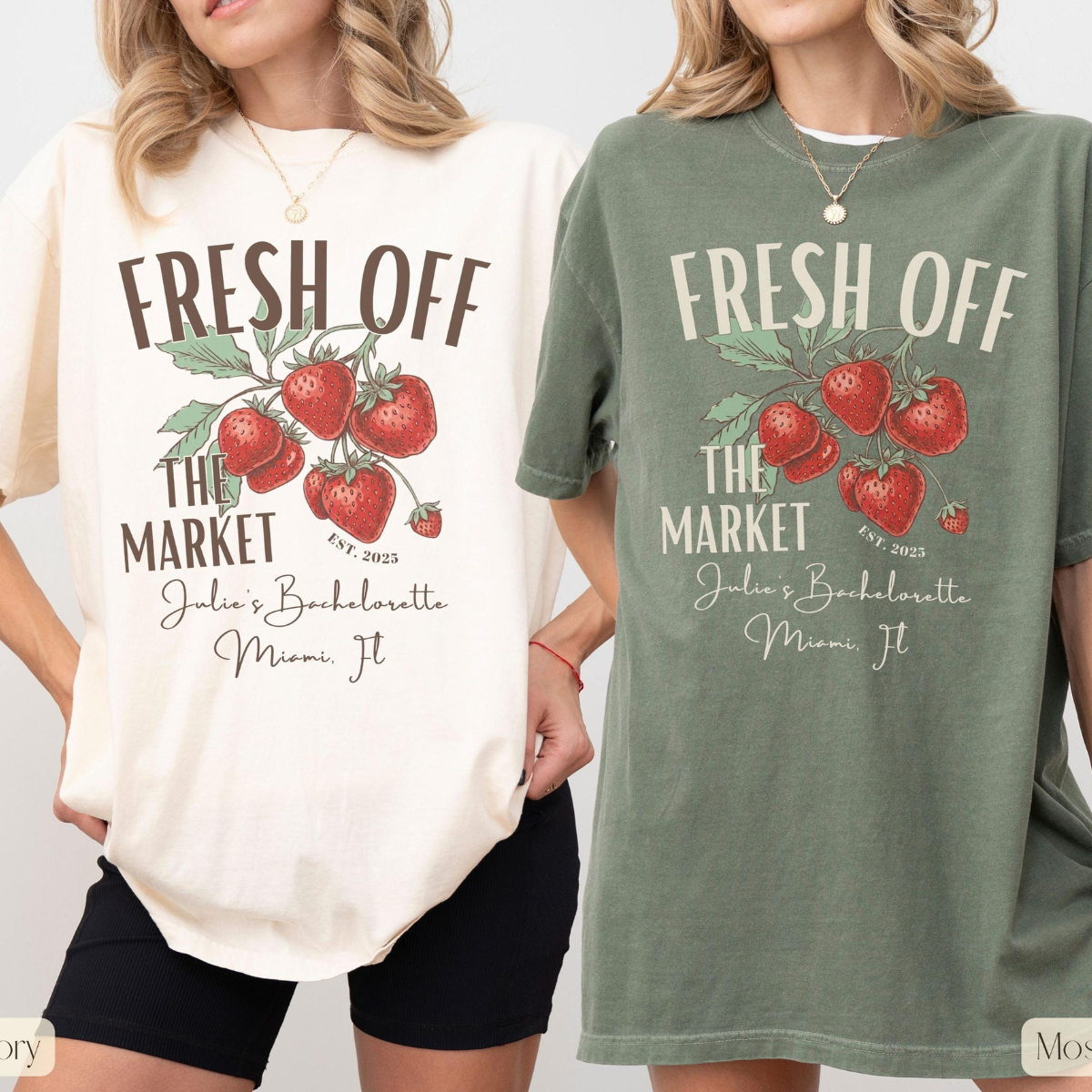 Fresh Off The Market Bachelorette Shirt, Summer Bachelorette Party Shirts, Shes Off the Market Shirts, Strawberry Bach Tee, Bach Party Tees