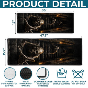 3D Skeleton Vortex Runner Rug - Halloween Decor Gifts For Mom, Dad, Brother, Sister - Fright Night Begins 7a037c0d-f272-4fa4-8288-9537140ce56b-6a9f6d1591683.jfif