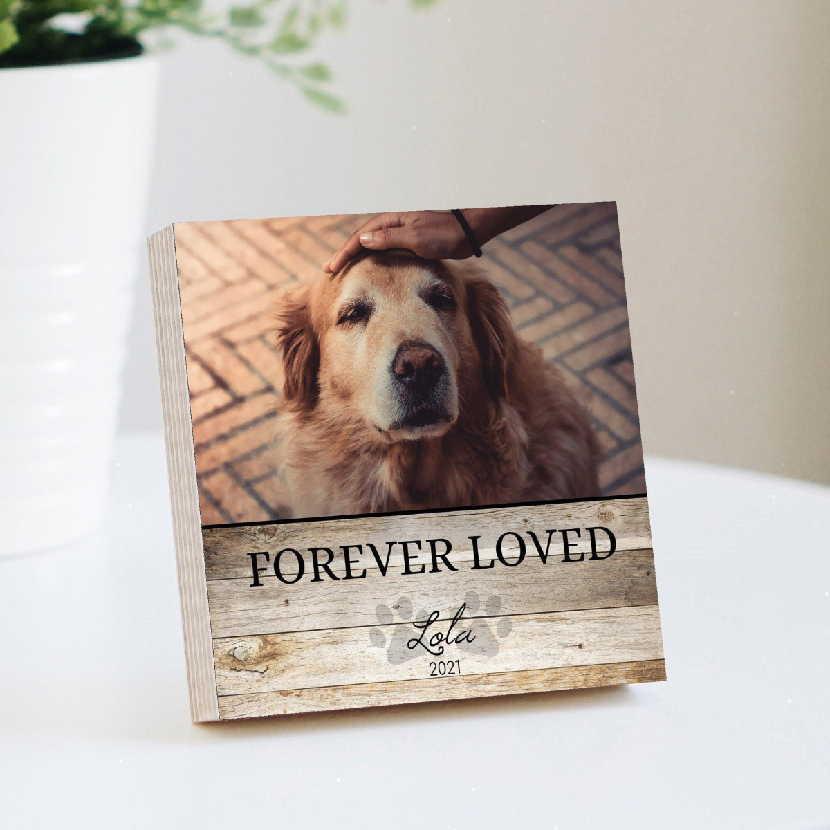 Personalized Pet Memorial Printed - Wood Photo Block - Dog Loss Gift - Dog Memorial Gift - Pet Loss Gift Dog - Pet Memorial Gift 7a1b3e33-1aa1-4daf-bc68-3a214a882db2-5.png
