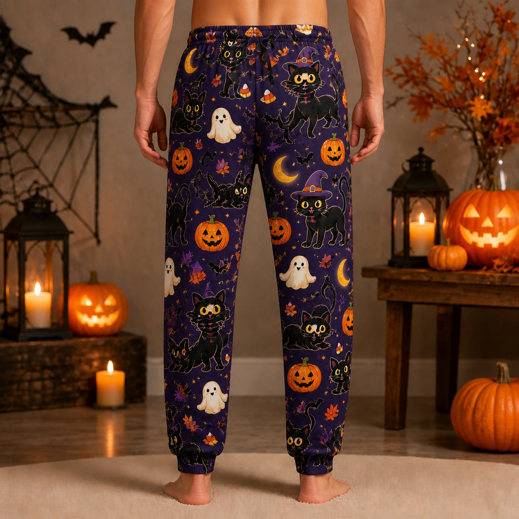 Spooky Black Cats Halloween Pattern Sweatpants - Personalized Sweatpants 7a216db4-8d2d-4342-bc15-4acd3e47e7d8.jpg