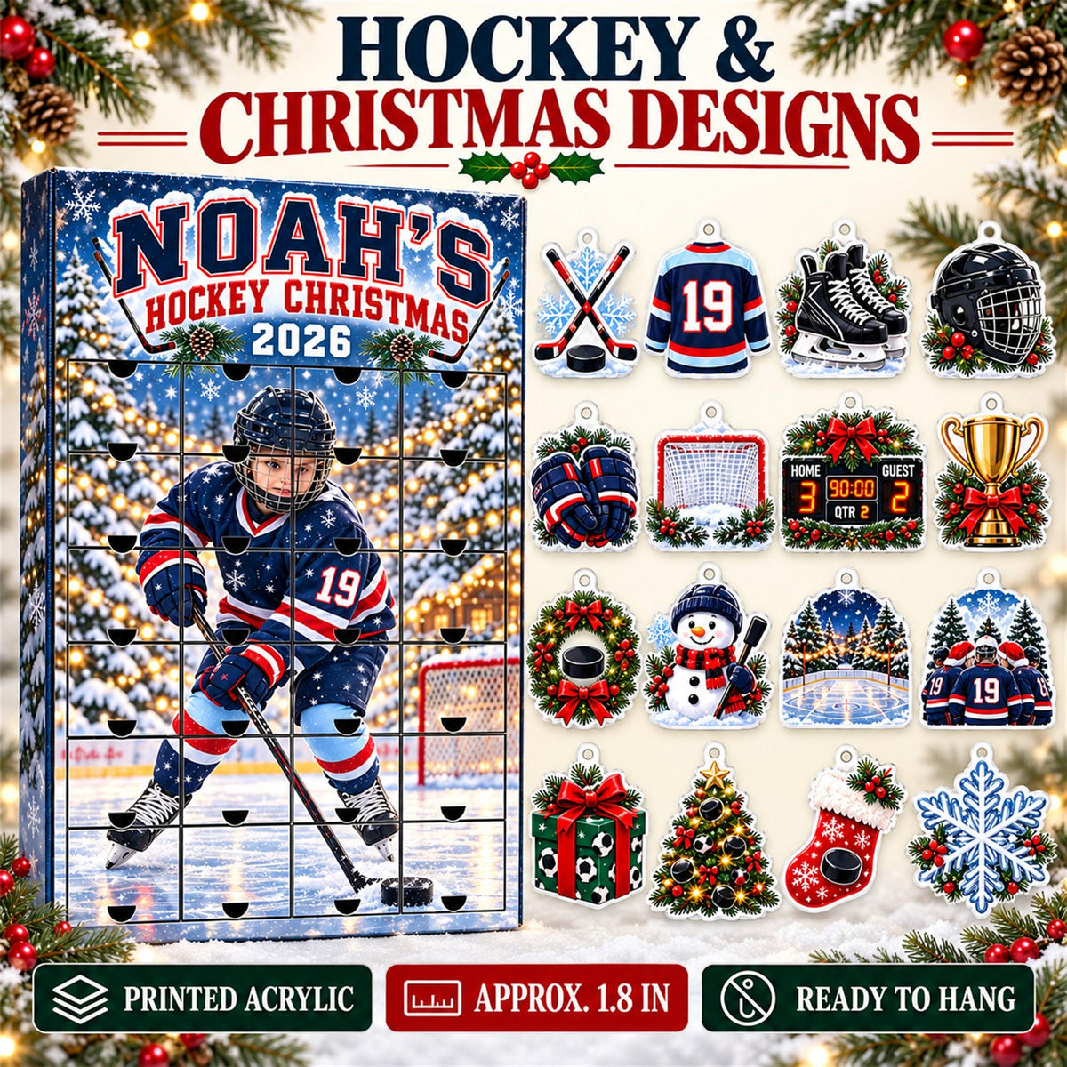 Personalized Hockey Advent Calendar with 24 Custom Photo Acrylic Ornaments, Player Number Christmas Gift for Hockey Family and Coach 7a2a8867-8272-4ab2-a0d5-30f079979cc3-il_fullxfull.8648746713_61y9.jpg