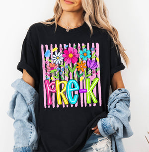 Comfort Colors Teacher Team Striped Back To School Shirts, Wildflower Level Grade T-shirt, Teacher Gift, Pre-K First Grade Kindergarten Tee 7a2c984f-bd00-4f82-b433-8775e46007ea-4.jpg