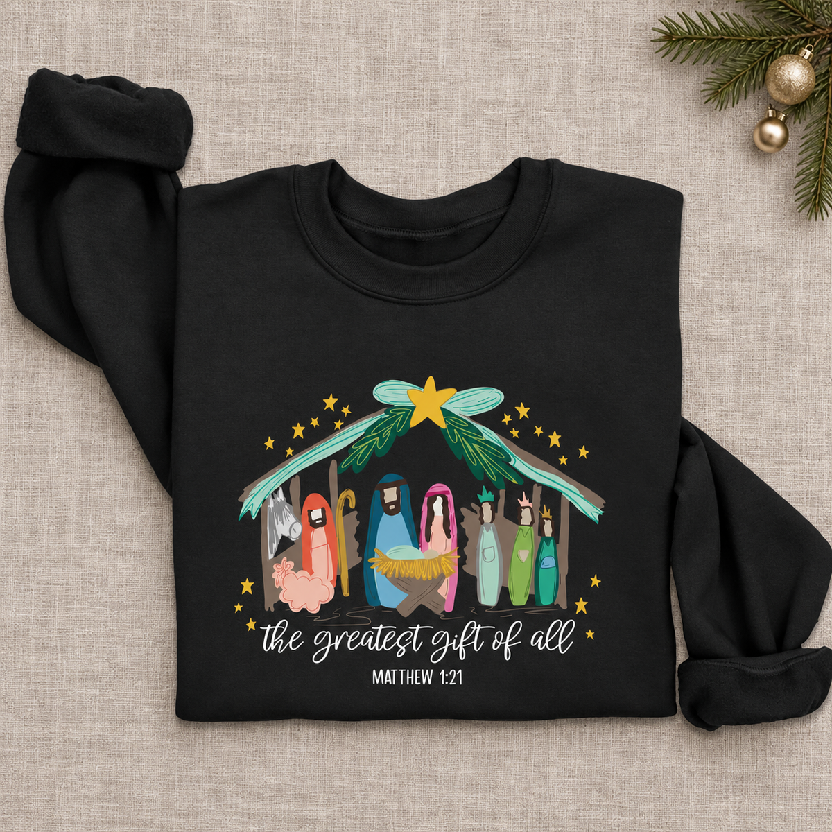 Coquette Bow Nativity Sweatshirt, The Greatest Gift of All, Christian Christmas Shirt, Religious Holiday Gift 7a3219e0-0863-4afe-a97b-2ae8582bda0c--o-n-Gi-ng-sinh-en-g-p-g-n-5.png