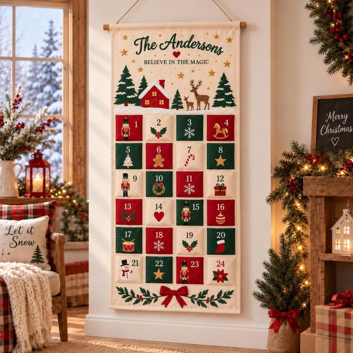 Custom Advent Calendar Christmas 2026, Kids Fabric Advent Calendar with Custom Name, 24 Pocket Christmas Countdown, Nutcracker Wall Hanging 7a734143-ffb6-45a8-8845-612e1796ea9b-il_1588xN.8566069770_lydj.jpg