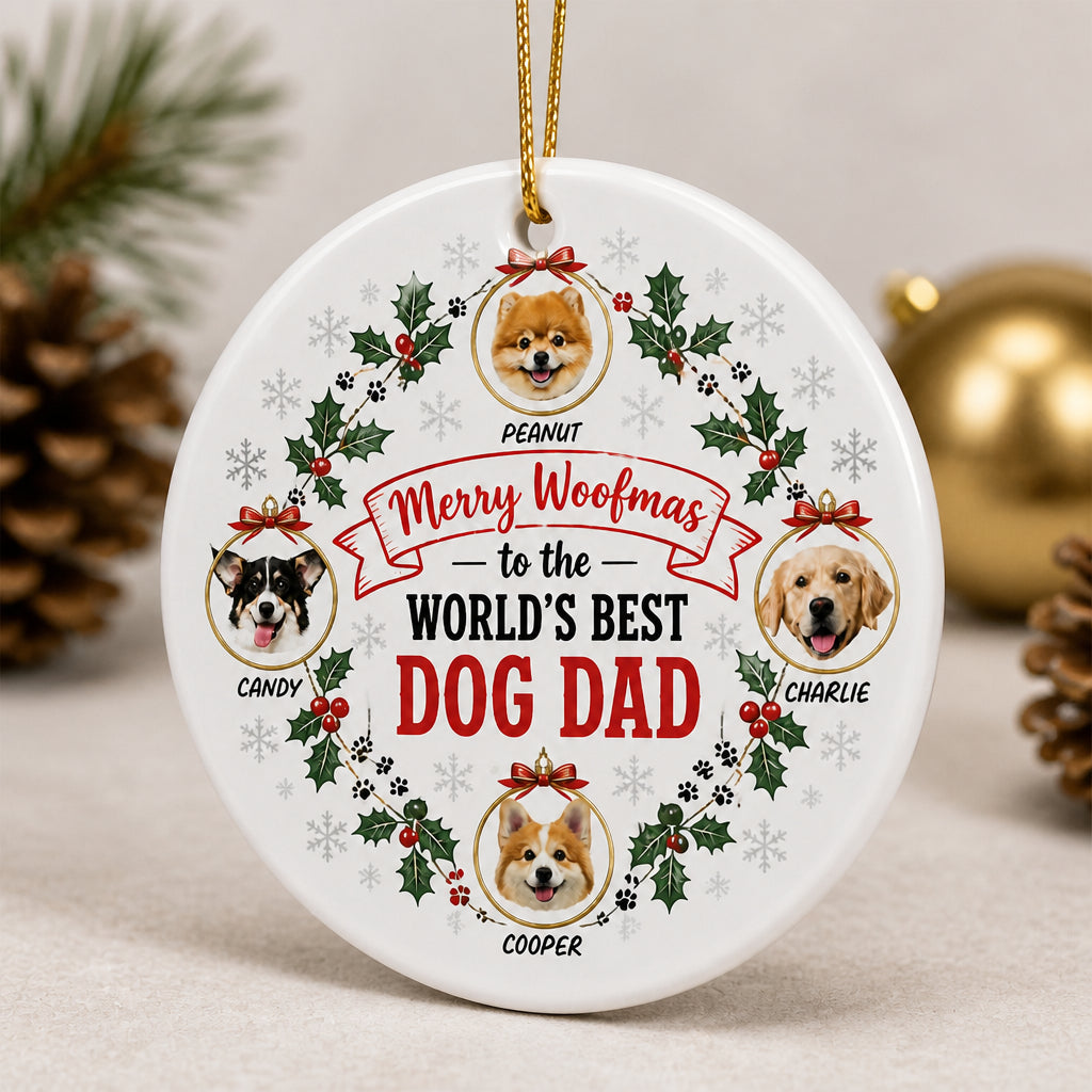 Merry Woofmas – World’s Best Dog Dad Photo Ornament - Personalized Ornament 7ab5c64e-1ff6-4f8e-96b8-fc3356cc40ed.jpg