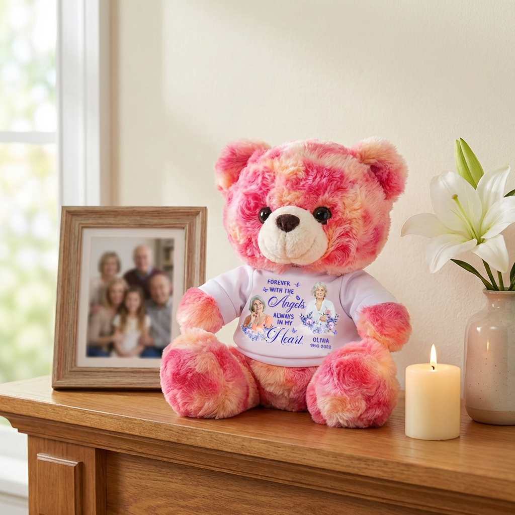Forever With The Angels  - Have No Fear Hug This Bear - Personalized Teddy Bear 7aca0887-ce22-4436-9fd1-19d6f5169868-1-16-.png