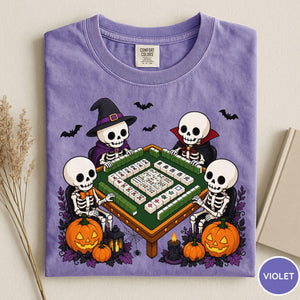Comfort Colors Halloween Mahjong Shirt, Halloween Skeleton Mahjong Tee, Mahjong Lover Shirt, Mahjong Lover Gift, Funny Mahjong Lover Shirt 7ad10281-388c-40db-9001-44e5ebb97a52-1.jpg