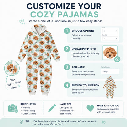 Custom Pet Face & Name Pajamas (All‑Over Print) - Personalized Pyjamas 7afaa233-9b41-45b8-8062-b1c1c06fa78c.jpg